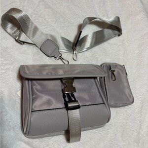 Stylish Gray Ladies/Men's Bag
